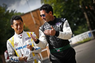 Michael Goulian with Yoshi Muroya